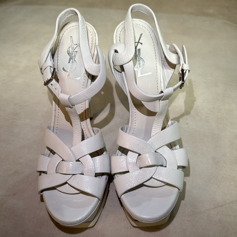 YSL PLATFORM SANDALS